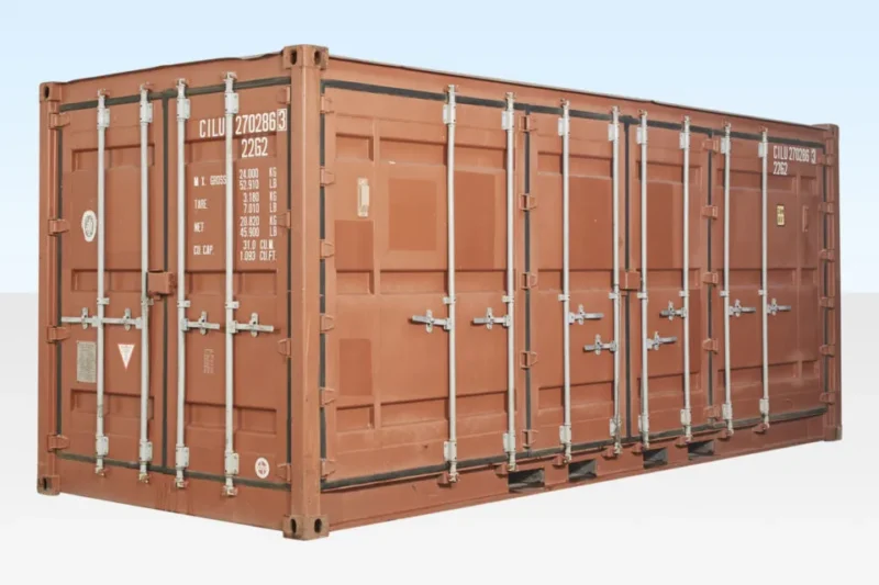 Used 20ft Open Side / Full Side Access Container - Image 7