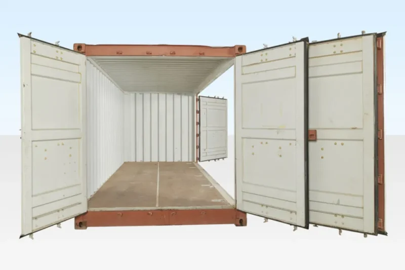 Used 20ft Open Side / Full Side Access Container - Image 4