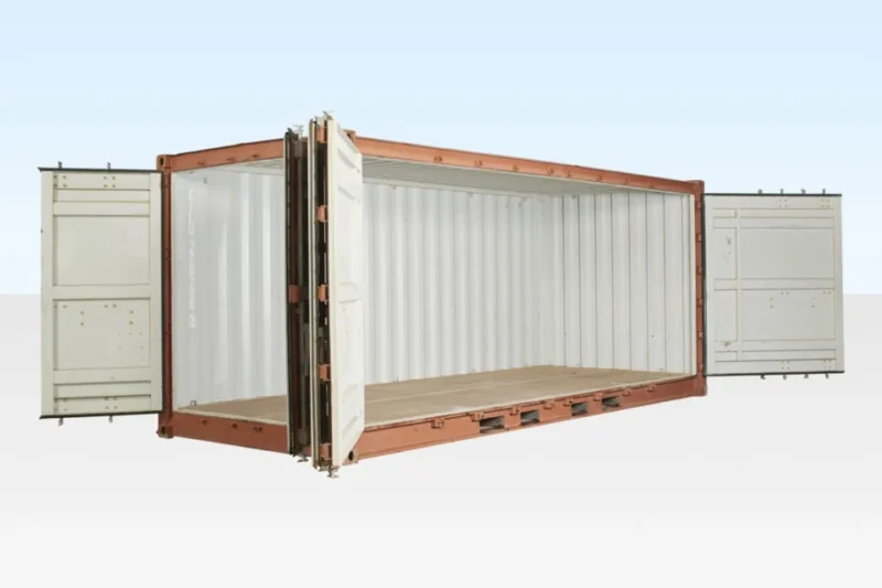 Used 20ft Open Side / Full Side Access Container - Image 2