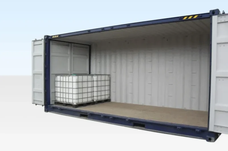 20ft Hi Cube Container (9′ 6″ high) suitable for IBC storage - Image 5