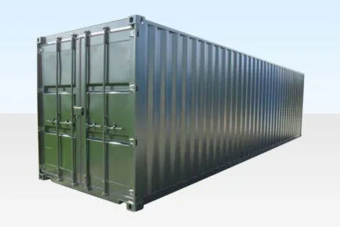 30ft x 8ft Shipping Container (One Trip) ? Cut Down