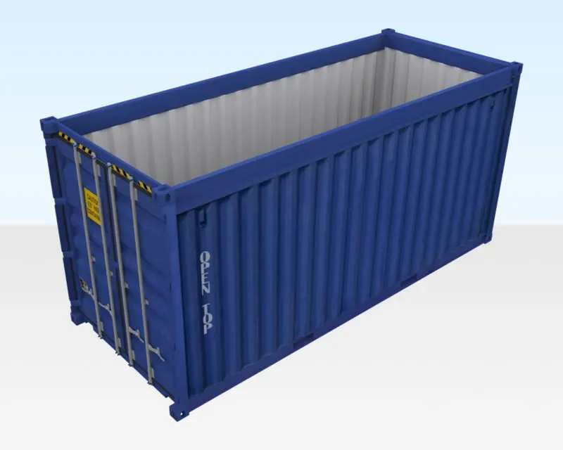 40ft x 8ft Used Shipping Container ? Open-Top